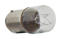 (4-Pack) Satco S7768 10W Incandescent T6 Tubular Bulb, BA15d Base, 2700K, Clear Gold
