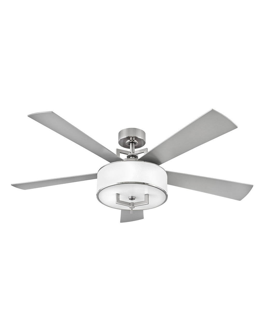 Hampton 56"Ceiling Fan in Brushed Nickel