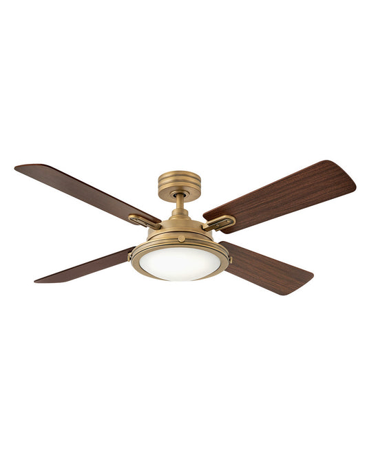 Collier 54"Ceiling Fan in Heritage Brass