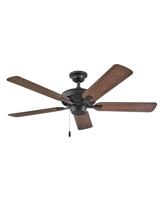 Metro 52"Ceiling Fan in Matte Black
