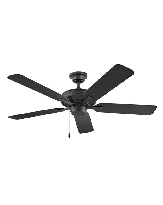 Metro Wet 52"Ceiling Fan in Matte Black