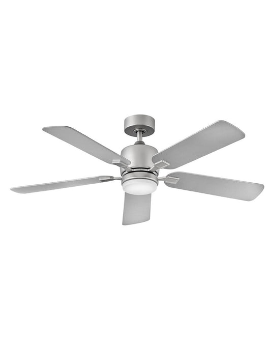 Afton 52"Ceiling Fan in Satin Steel