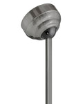 Sloped Ceiling Kit Sloped Ceiling Canopy Kit in Pewter