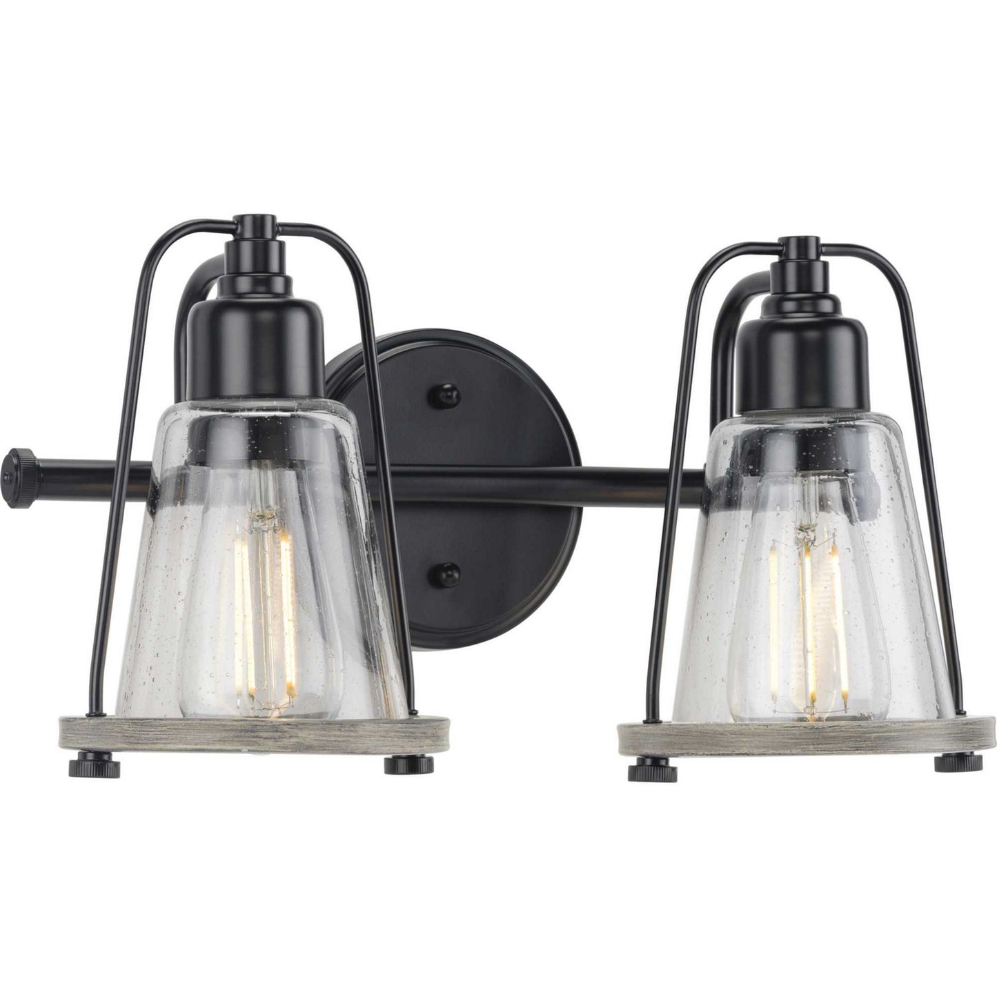 Conway Two Light Bath Bracket in Matte Black