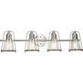 Progress Lighting - P300298-009 - Four Light Bath Bracket - Conway - Brushed Nickel
