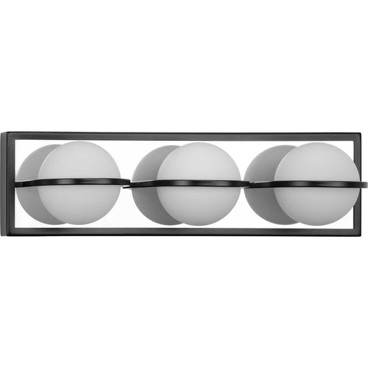 Progress Lighting - P300312-031-30 - LED Bath Bracket - Pearl LED - Matte Black