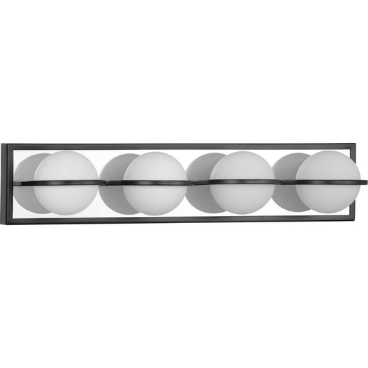 Progress Lighting - P300313-031-30 - LED Bath Bracket - Pearl LED - Matte Black