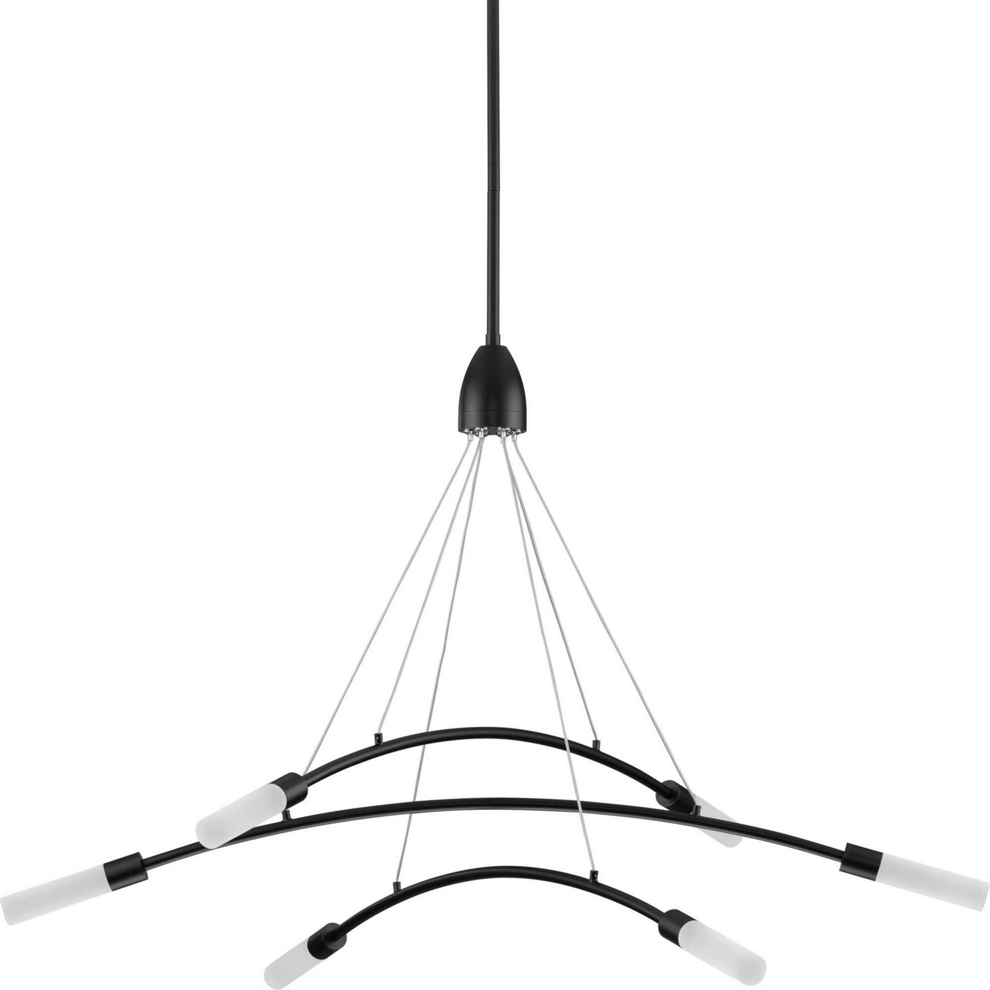 Progress Lighting - P400263-031-30 - LED Chandelier - Kylo LED - Matte Black