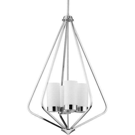 Elevate Four Light Pendant in Polished Chrome