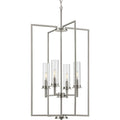 Progress Lighting - P500315-009 - Four Light Foyer Pendant - Kellwyn - Brushed Nickel