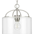 Progress Lighting - P500316-009 - One Light Pendant - Leyden - Brushed Nickel