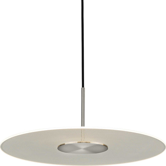 Spoke LED LED Pendant in Brushed Nickel