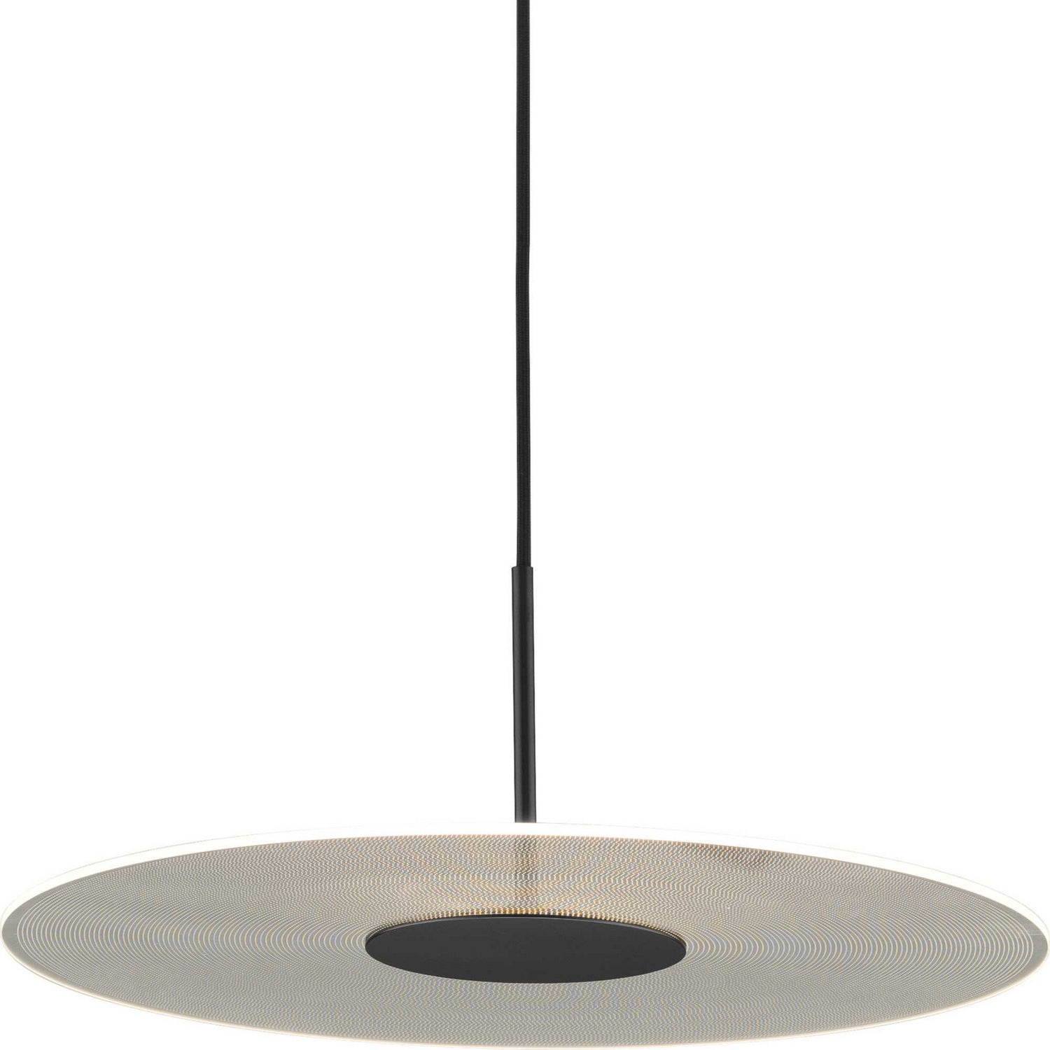 Progress Lighting - P500318-031-30 - LED Pendant - Spoke LED - Matte Black