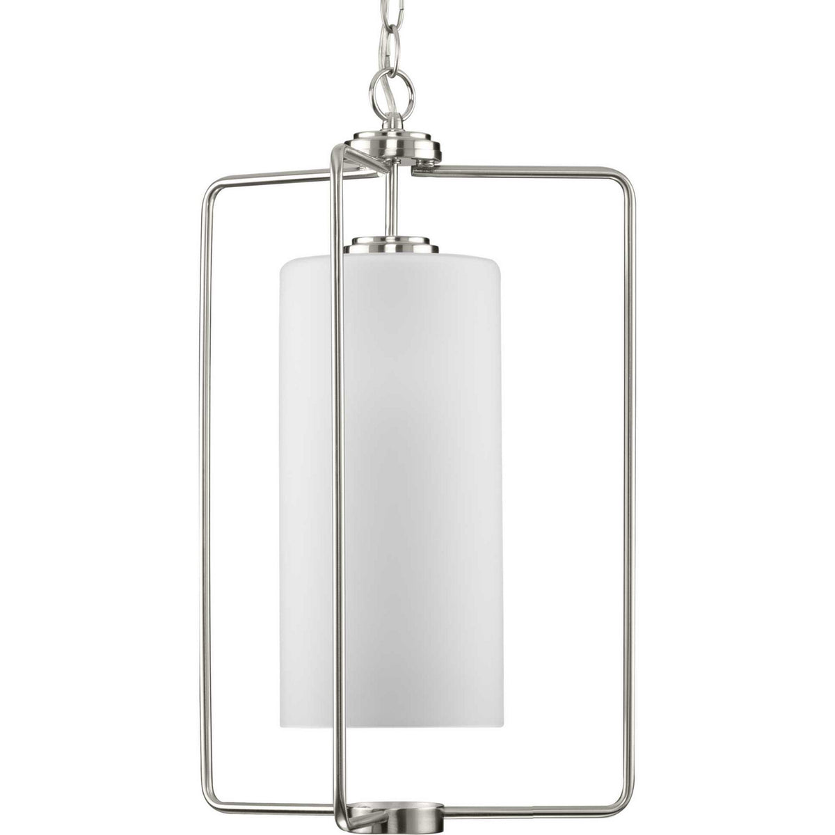 Progress Lighting - P500333-009 - One Light Foyer Pendant - Merry - Brushed Nickel