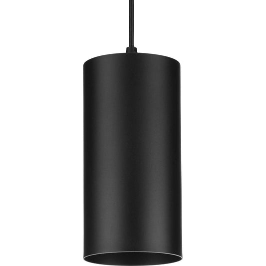 6IN CYL RNDS One Light Pendant in Matte Black