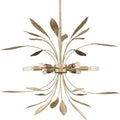 Progress Lighting - P500415-168 - Six Light Pendant - Mariposa - Antique Gold
