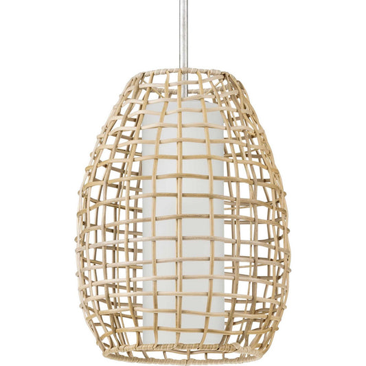 Pawley One Light Hanging Lantern in Galvanized