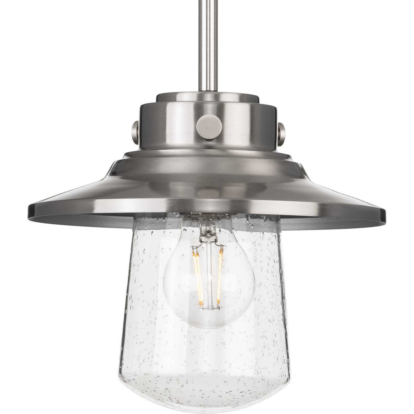 Tremont One Light Hanging Lantern in Stainless Steel