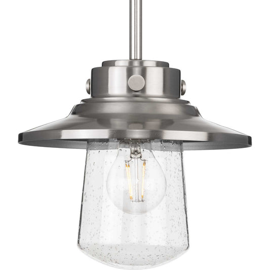 Tremont One Light Hanging Lantern in Stainless Steel