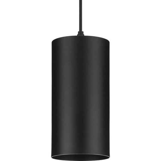 6IN CYL RNDS LED Pendant in Matte Black