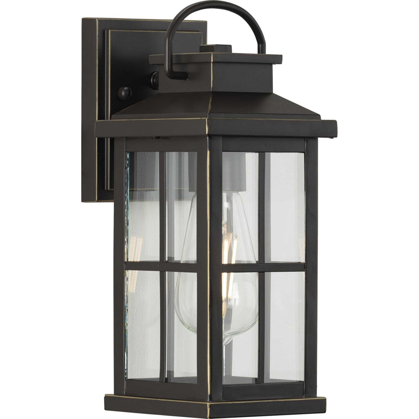 Williamston One Light Wall Lantern in Antique Bronze