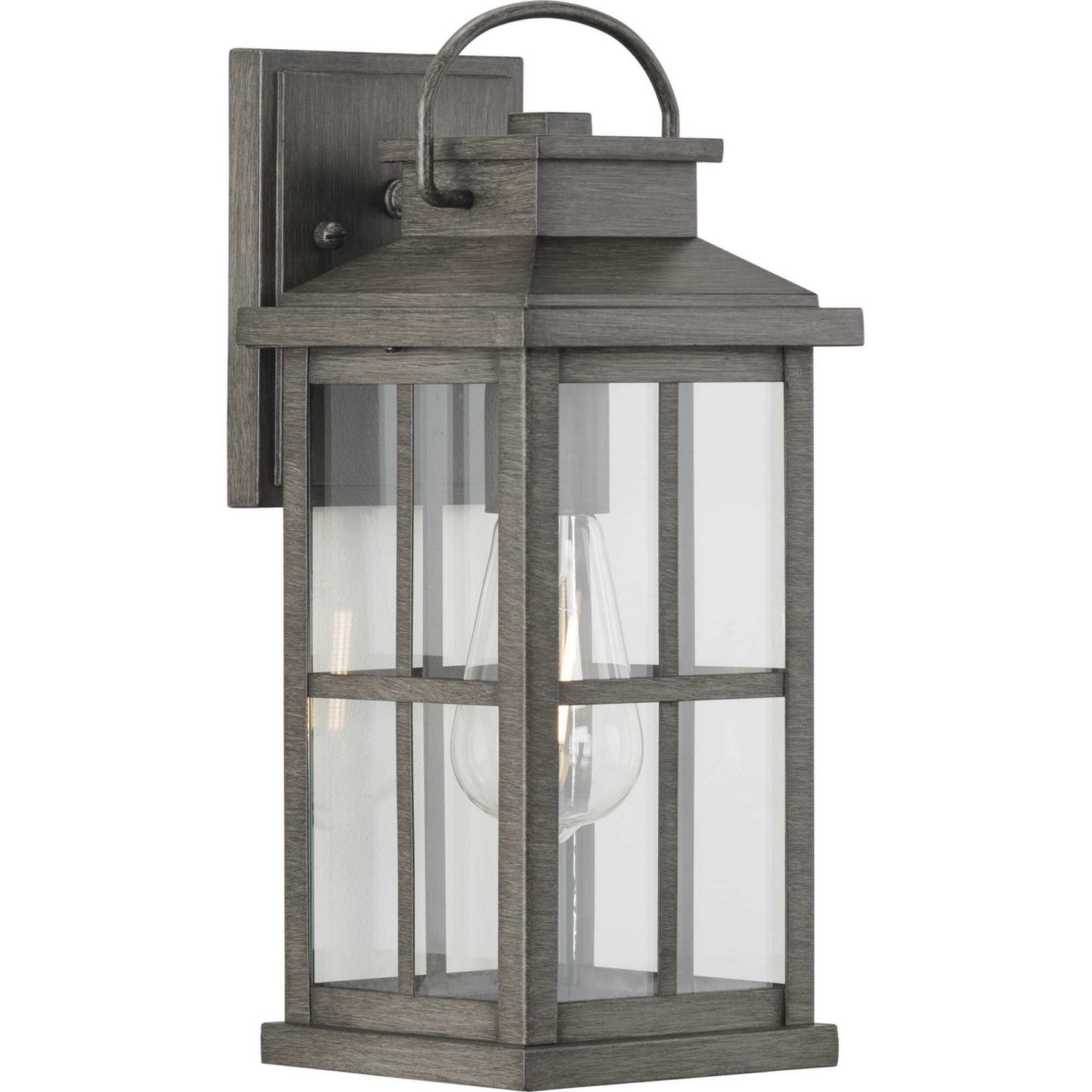Williamston One Light Wall Lantern in Antique Pewter