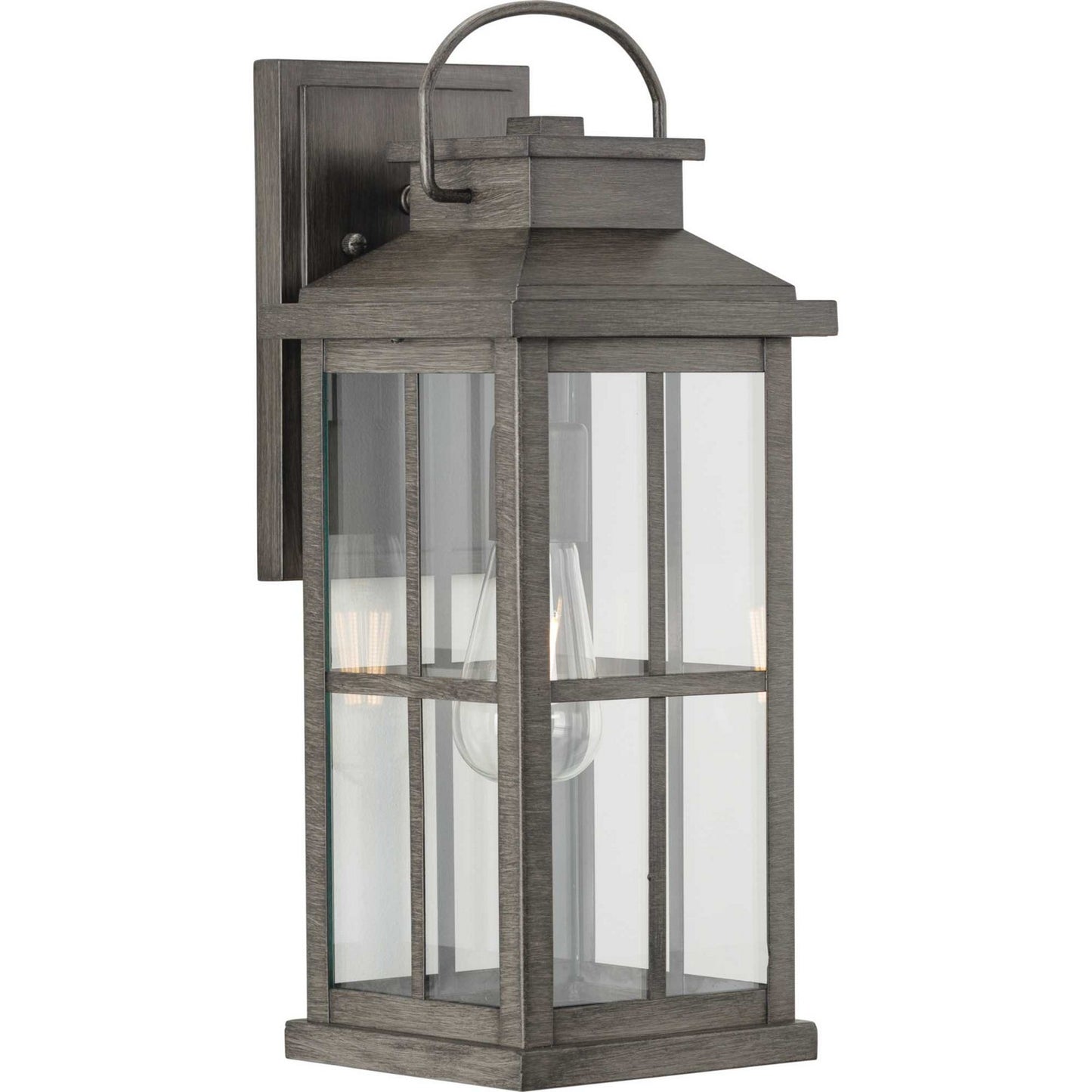 Williamston One Light Wall Lantern in Antique Pewter