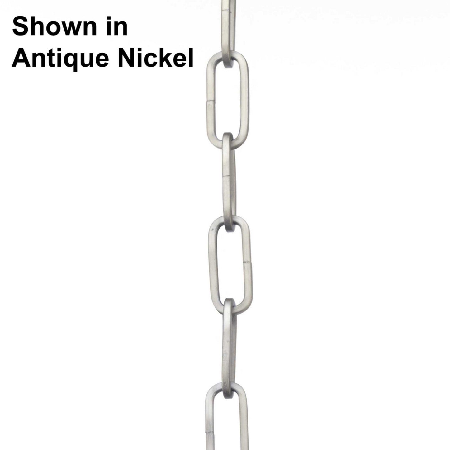 Progress Lighting - P8755-141 - Chain - Accessory Chain - Square Profile - Galvanized