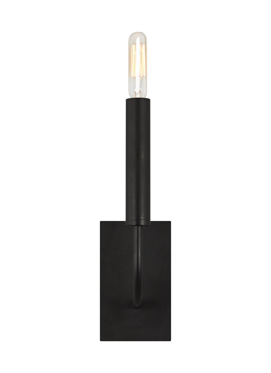 Brianna One Light Wall Sconce in Aged Iron