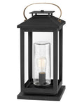 Atwater LED Pier Mount in Black