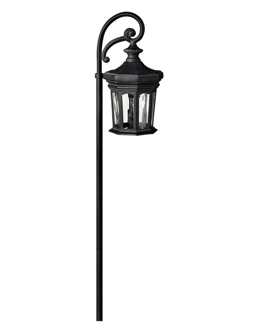 Raley LED Path Light in Museum Black