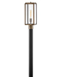 Max LED Post Top or Pier Mount Lantern in Burnished Bronze