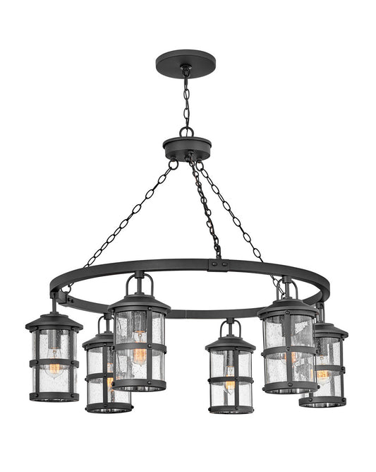 Lakehouse LED Chandelier in Black