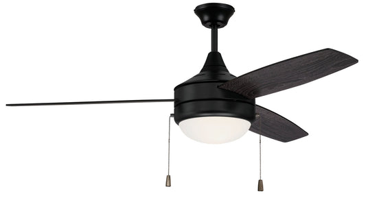 Phaze Energy Star 3 52" Ceiling Fan in Flat Black