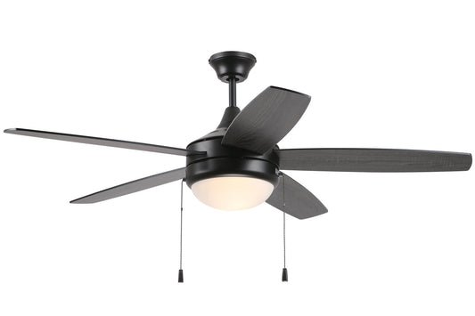 Phaze Energy Star 5 52" Ceiling Fan in Flat Black