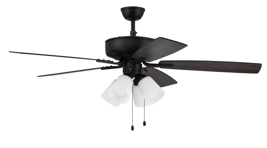 Pro Plus 114 52" Ceiling Fan in Flat Black