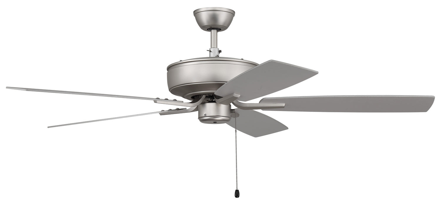 Craftmade - P52BN5-52BNGW - 52" Ceiling Fan - Pro Plus 52 Fan - Brushed Nickel