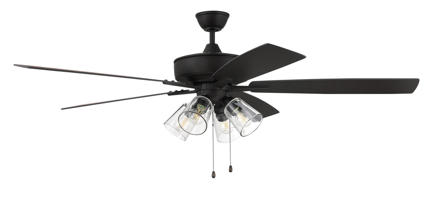 Craftmade - S104ESP5-60ESPWLN - 60" Ceiling Fan - Super Pro 104 - Espresso