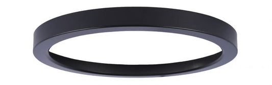 Craftmade - X9206-TRIM-FB - 6" Flushmount Optional Trim - LED Flushmount - Flat Black