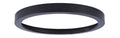 (4-Pack) LED Flushmount 6" Flushmount Optional Trim in Flat Black