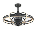 Obvi 22" Ceiling Fan in Black