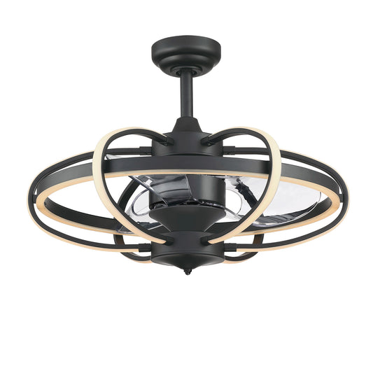 Obvi 22" Ceiling Fan in Black