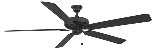 Edgewood 72 72" Ceiling Fan in Black