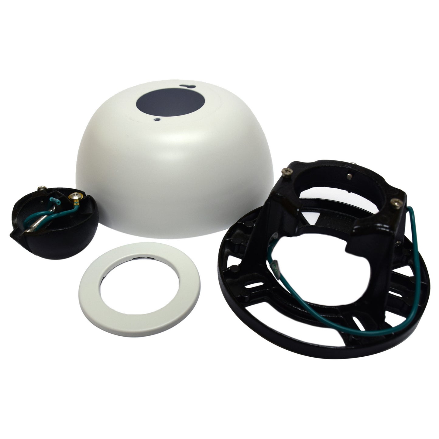 Accessory Sloped Ceiling Kit in Matte White