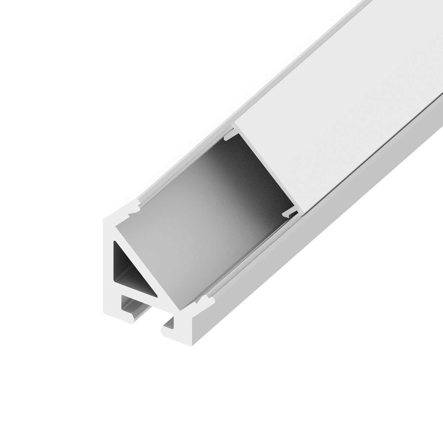 (4-Pack) Channel 45 Degree Single End Cap Set