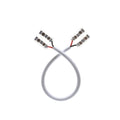 Diode LED DI-TB8-6JPR-TTT-1 Tape Light Terminal Block, 8mm, Jumper Cable (Tape to Tape), 6 in. 20 AWG Wire Lead, White - Pack of 1