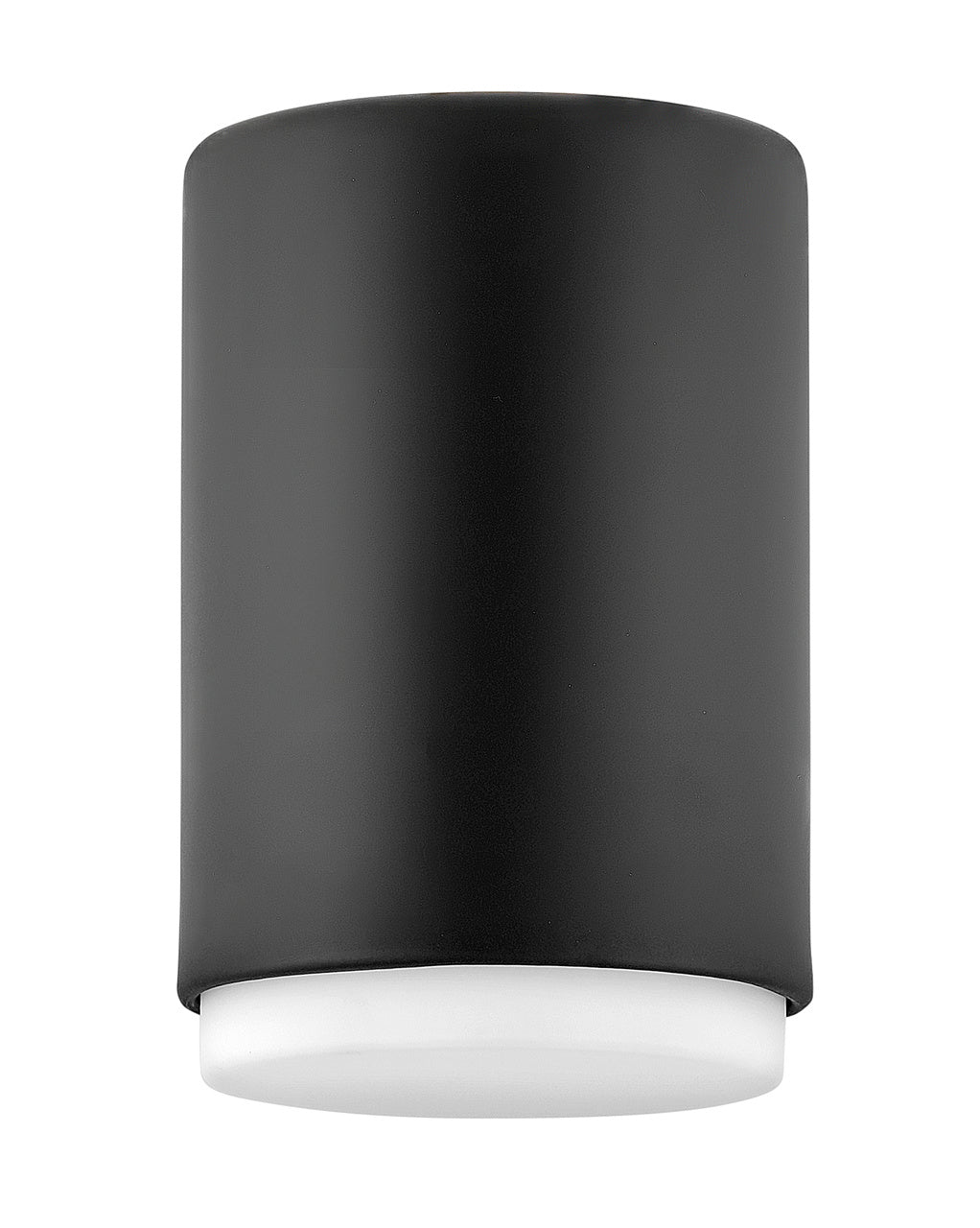 Cedric LED Flush Mount in Black