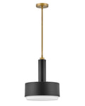 Cedric LED Pendant in Black