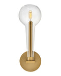 Alchemy LED Wall Sconce in Lacquered Brass
