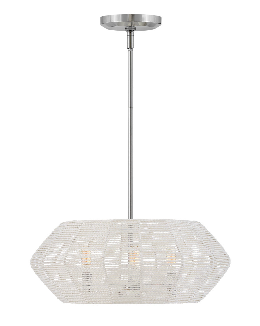 Luca LED Chandelier in Polished Chrome